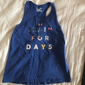 Underarmour train for days tank top